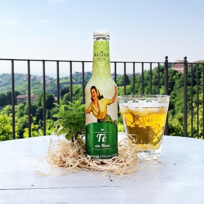 Macario, Tè alla Menta, Munt thee fles 275ml Macario, Tè alla Menta, Munt thee fles 275ml